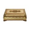 Persian Khatamkari Art Waste Basket and Tissue Box Set - Handcrafted for Home & Office Decor