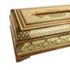 Persian Khatamkari Art Waste Basket and Tissue Box Set - Handcrafted for Home & Office Decor