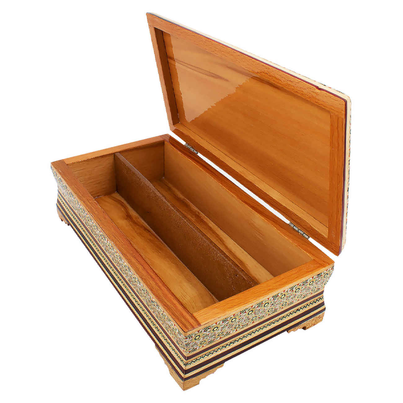 Persian Khatamkari Waste Basket and Tissue Box – Handcrafted Décor for Living Spaces