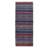 Persian Kilim Runner Rug with Wool Genuine Handwoven in Golestan Striped