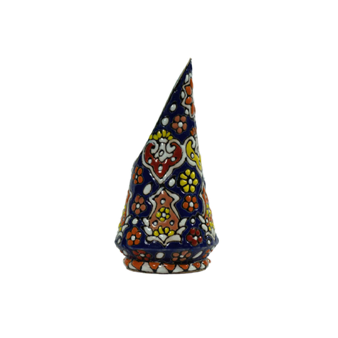 Deep Blue Beauty – Minakari Pottery Pen Holder in Navy Glaze