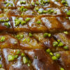Persian Sweet - Baklava with Almond and Pistachio 750 gr, (2x)