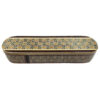 Persian Wooden Pencil Box with Handcrafted Khatamkari & Caravan Design