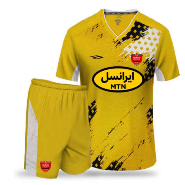 Persepolis Goalkeeper Jersey & Shorts Set – High Performance Sportswear for Fans and Players