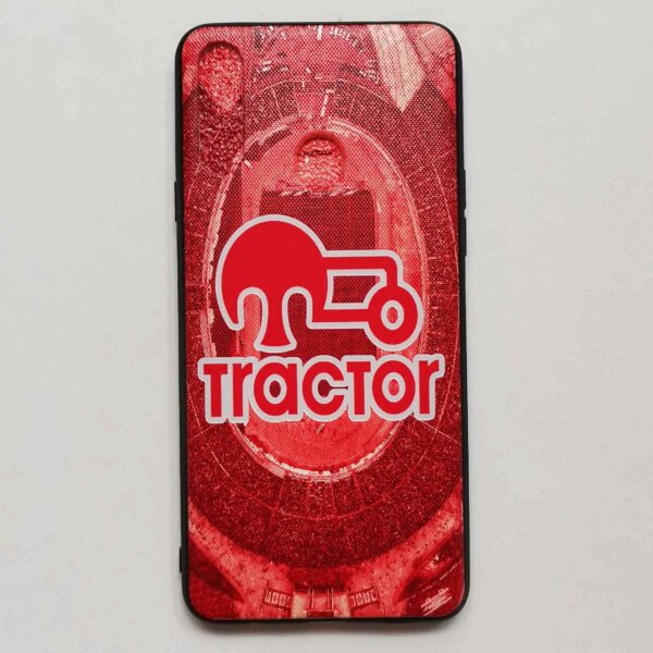Phone Case Cover for Samsung A20s - Tractor Football Team Design