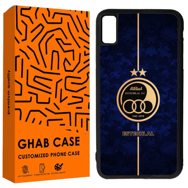Phone Case Cover with Esteghlal Design - Suitable for Apple iPhone XS MAX / X MAX