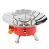 Portable Windproof Camping Gas Stove- with Heat Shield