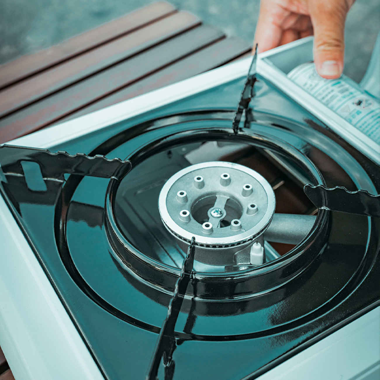 Mini Camping Gas Stove for Outdoor Cooking – Portable and Efficient