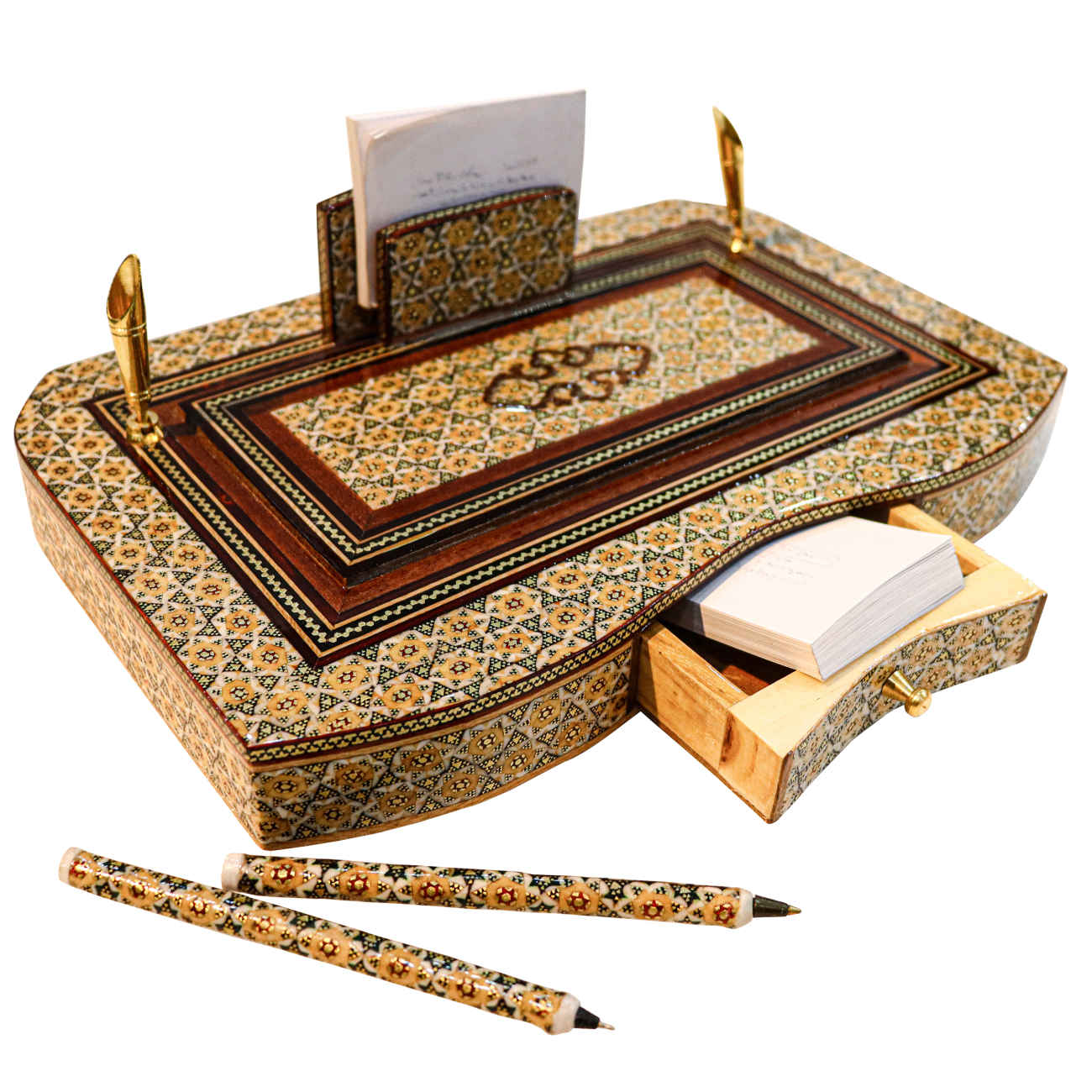 Multi-Slot Design – Premium Desk Organizer for Everyday Tasks