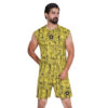 Sepahan Training Jersey and Shorts Set 2024 - Sleeveless Sportswear for Fans