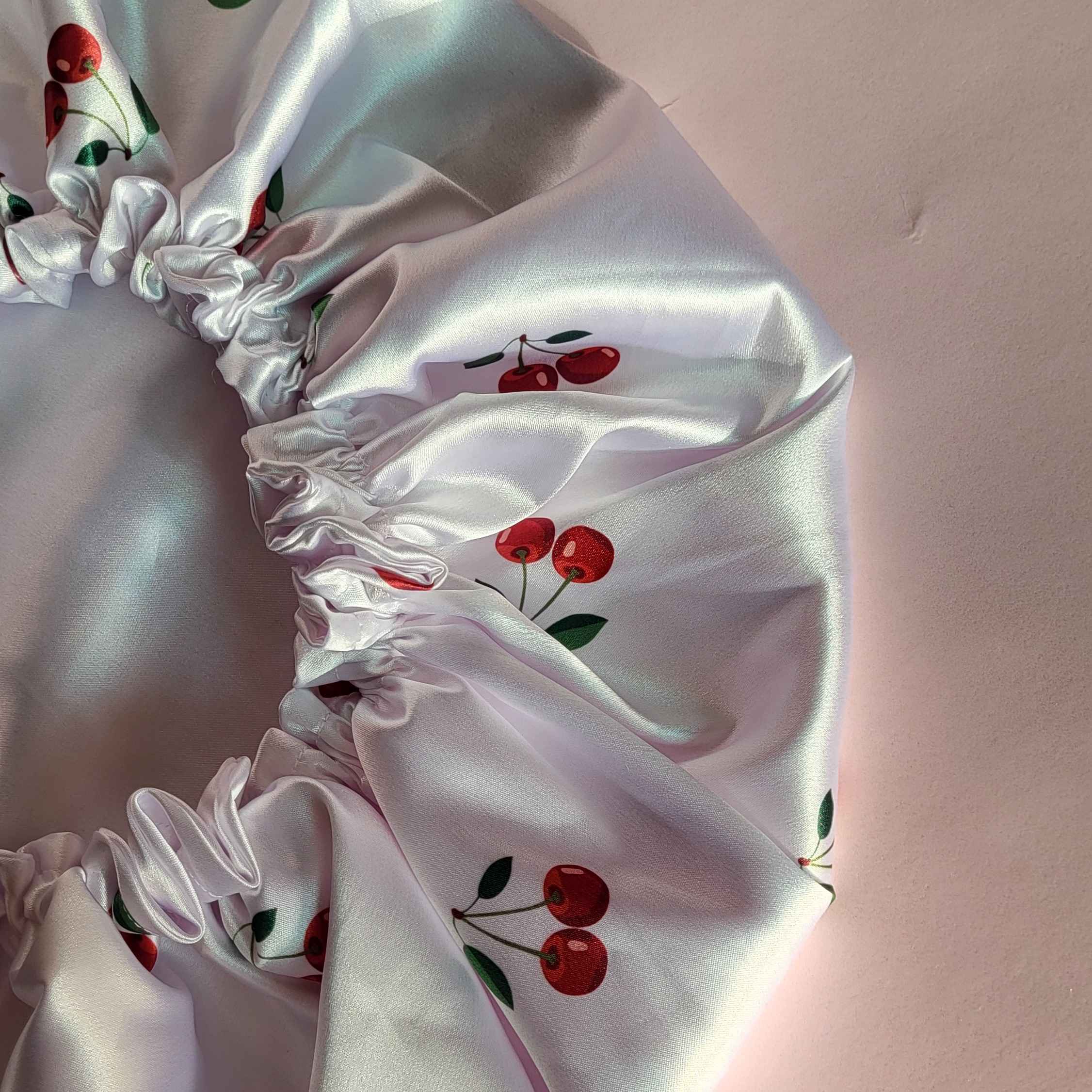 Silk Satin Night Sleep Bonnet Hat – Ideal for Protecting Hair and Ensuring a Restful Sleep