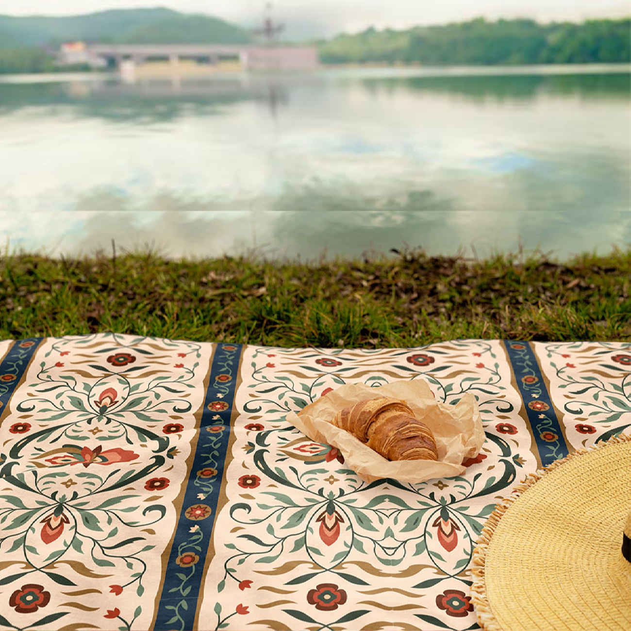 Sofa Throw with Vintage Design – Best for Living Room Décor