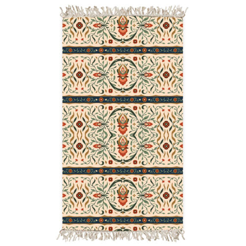 Sofa Throw with Vintage Design – Best for Living Room Décor