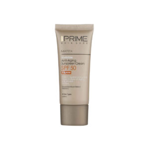 Sunscreen Cream for All Skin Type – Prime SPF50 Colorless and Anti-wrinkle (pack of 2)