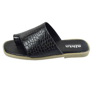Toe Ring Slipper for women – Lightweight & Stylish with Snake Skin Design