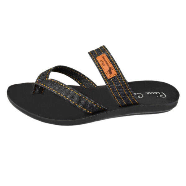 Thong Slipper for women - Perfect for Outdoor & Indoor Use in Black