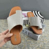 Toe Ring Slipper for women - Stylish with Snake Skin Design in Gray