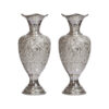 Handcrafted Brass Vase with Pomegranate Design Set of 2