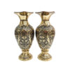 Traditional Handcrafted Ornate Brass Vase for Home Decor