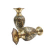 Traditional Handcrafted Ornate Brass Vase for Home Decor