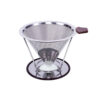 V60 Coffee Dripper - Metal Coffee Filter for Brewing at Home and Work Environment