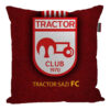 Velvet Cushion Cover - Tractor FC Design for Football Supporters