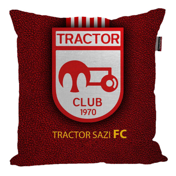 Velvet Cushion Cover - Tractor FC Design for Football Supporters