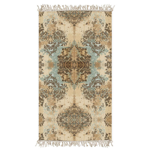 Velvet Sofa Throw with Vintage Design - Lightweight, Warm & Perfect for Snuggling