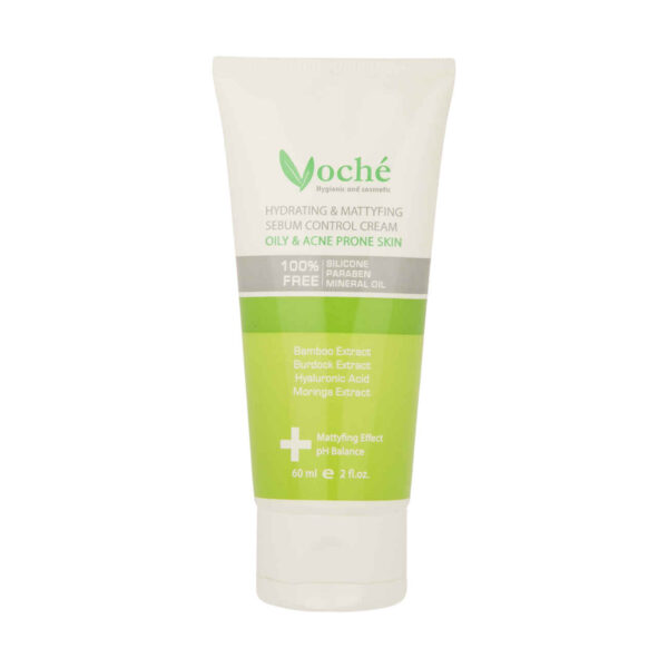 Voché Moisturizing Cream Suitable for Oily and Acne-Prone Skin, 60 ml (pack of 2)