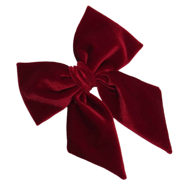Women's Velvet Hair Clip - Bow Design for All Hairstyles