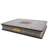 Wooden Sewing Kit in Gray - Essential Tools for Seamstress Work