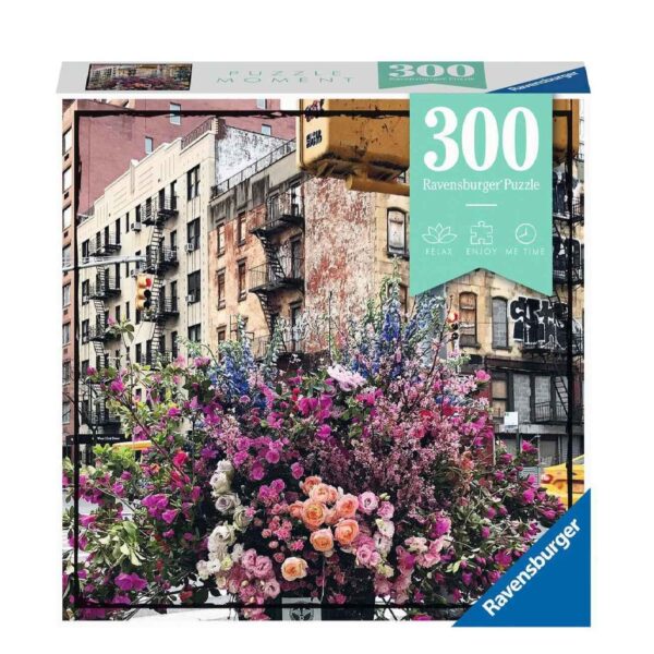 300-Piece Jigsaw Puzzle Flowers in New York