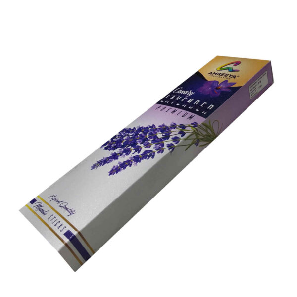 Amreeya Handmade Incense Sticks with Lavender Scent – Pure Relaxation & Aromatherapy (Pack of 2)