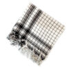 Arabic Keffiyeh Shemagh Scarf - Checkered In Cotton & Silk