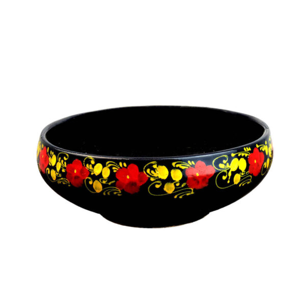 Artistic Pottery Bowl - For Serving Fruit, Yogurt, Soup, Ash, Noodles, Ice Cream & Side Dishes