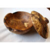 Beautifully Crafted Wooden Sugar Bowl - Elegant and Practical