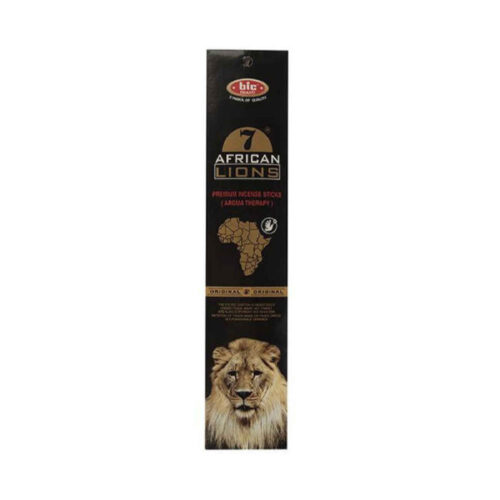 Bic Incense Sticks Natural African Lions Model – Calm Moments (4 Packs of 20)