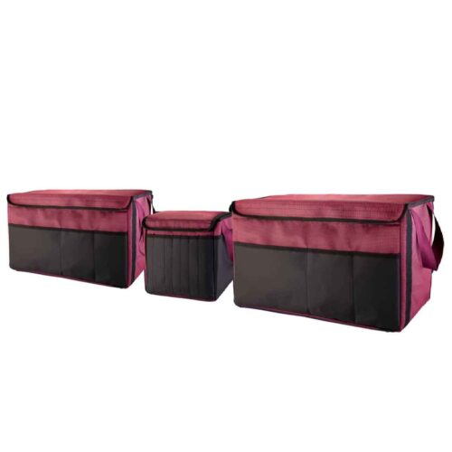 Car Trunk Organizer – Chic & Easy Portability with Large Capacity Pack of 3