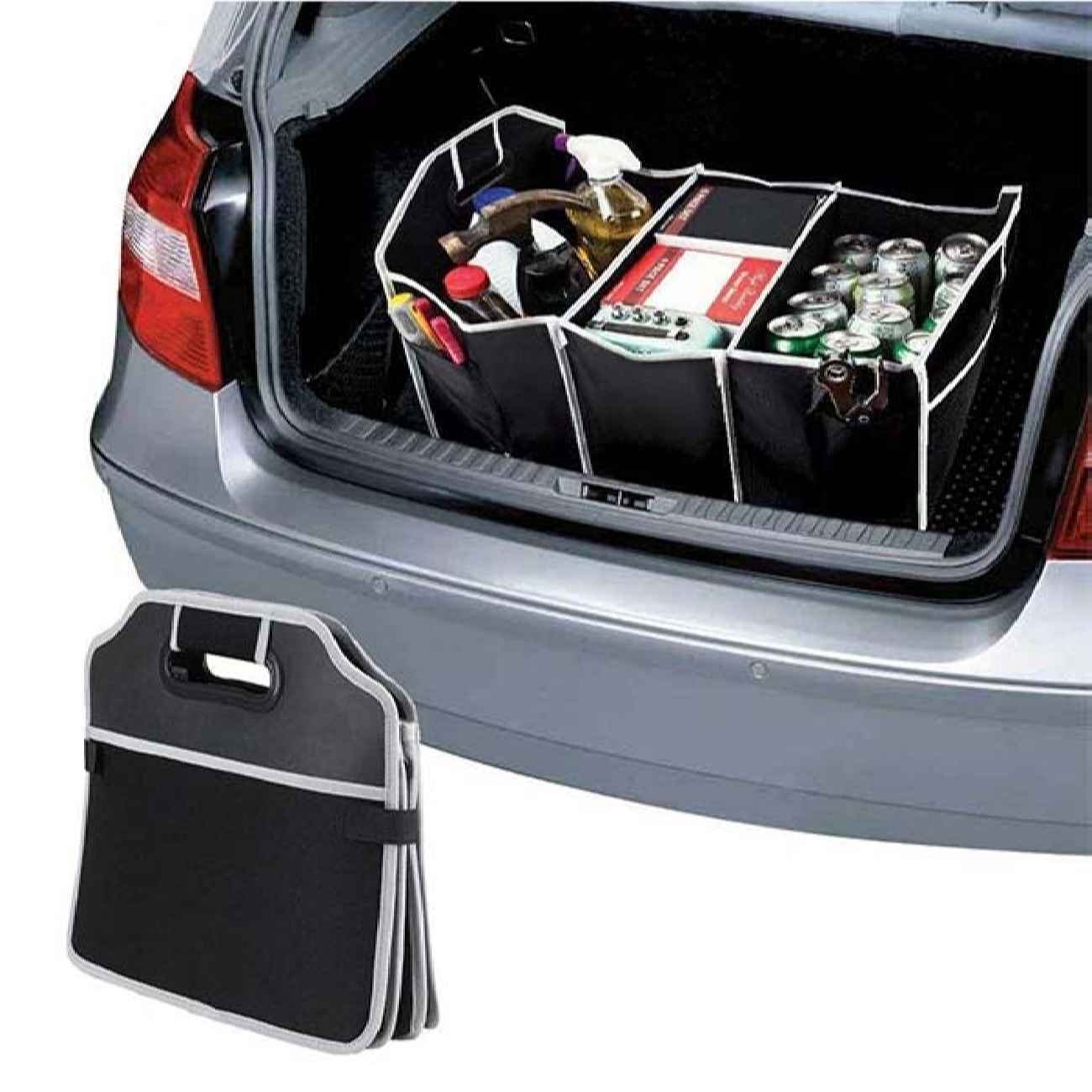 Car Trunk Organizer – Durable & Easy Portability with Large Capacity