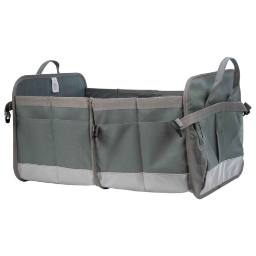 Car Trunk Organizer – Durable & Easy Portability with Large Capacity in Gray
