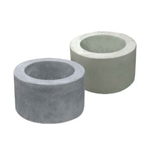Concrete Candle Holder – A Blend of Industrial and Sophisticated Style – Set of 2