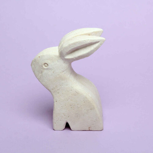 Crafted Stone Rabbit Figurine – A Perfect Decorative Accent