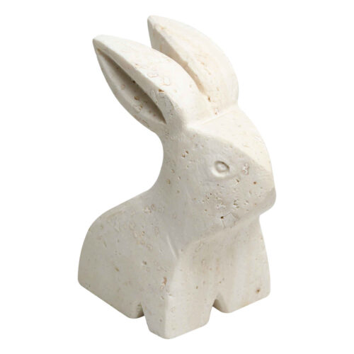 Crafted Stone Rabbit Figurine – A Perfect Decorative Accent