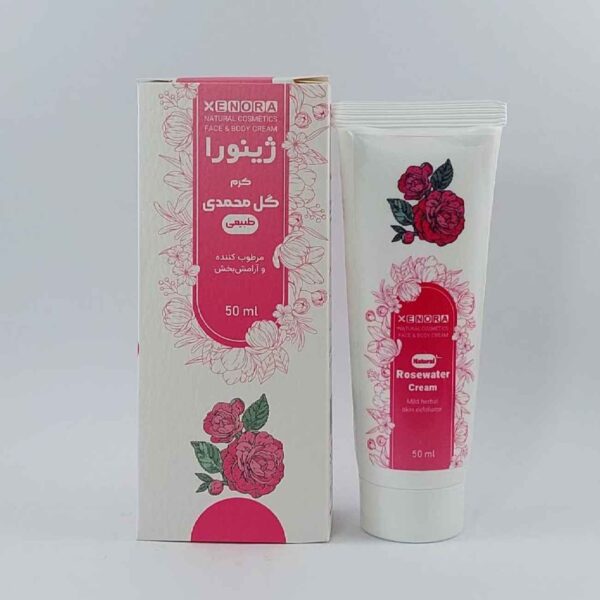 Damask Rose Face Cream - Suitable for Dry and Acne-Prone Skin