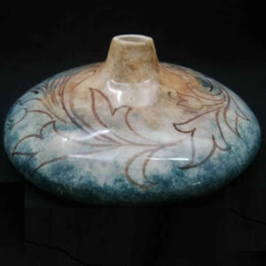 Decorative Persian Ceramic Vase Ideal for Gift or Decor with Ivy Design