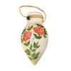 Decorative Persian Ceramic Vase Pendant Model with Rose Flower Design