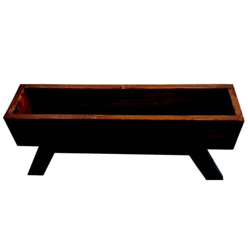 Decorative Wooden Vase –  for Indoor or Outdoor Decor