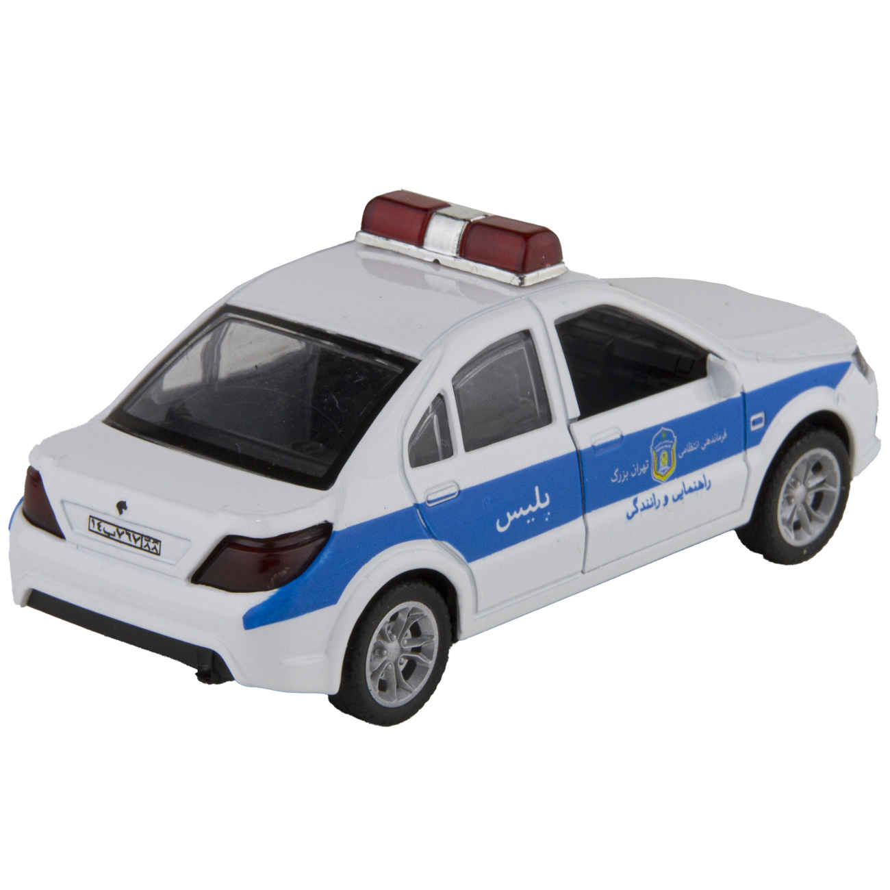 Iranian Dena Toy Car – Traffic Police model for Collectors & Enthusiasts