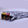 Diecast Car Trailer Lorry Toy Truck - Inspired by Scania’s Iconic Design