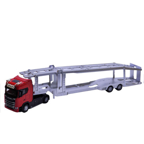 Diecast Car Trailer Lorry Toy Truck – Inspired by Scania’s Iconic Design